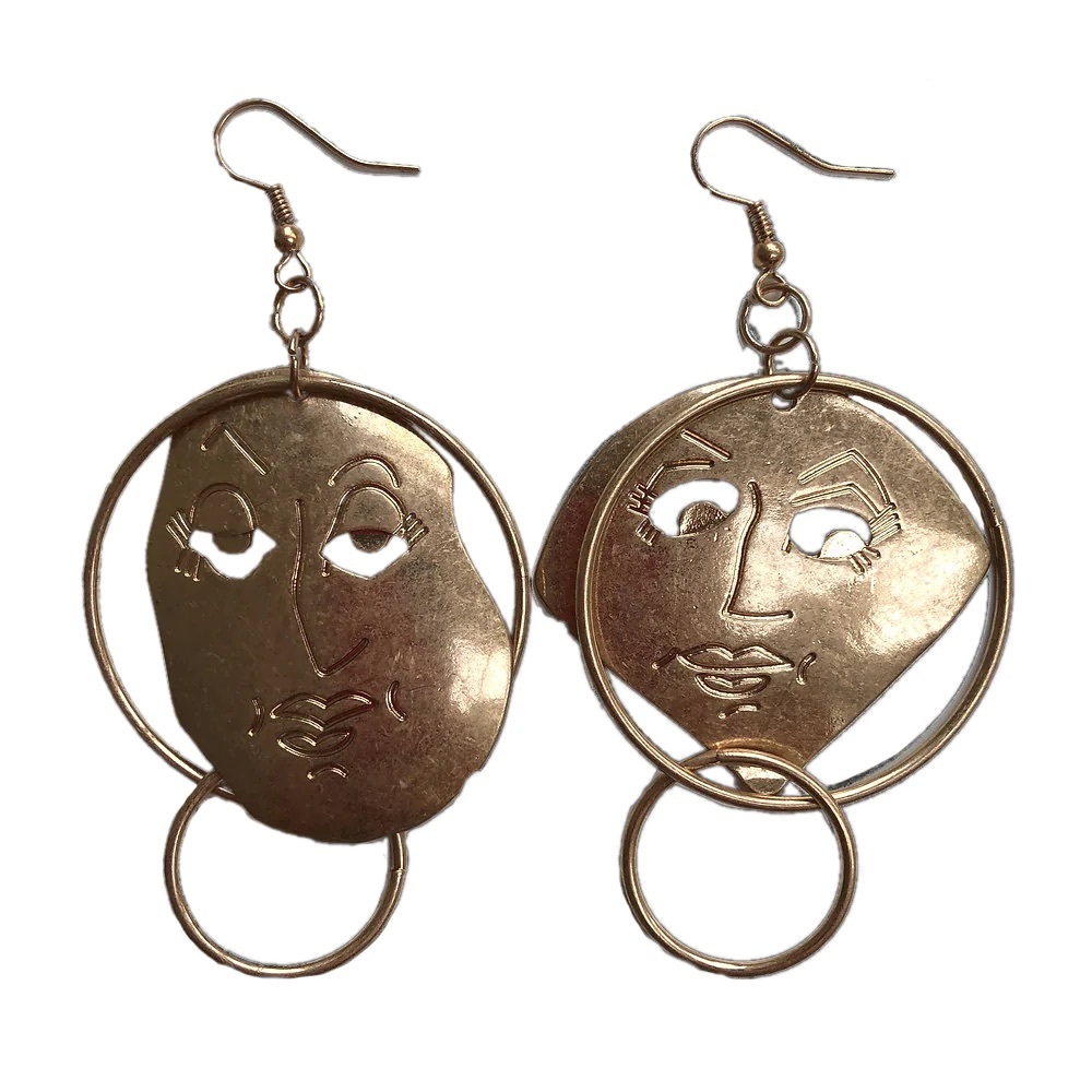 Super Cool Supply Pablo Earrings Faux Gold